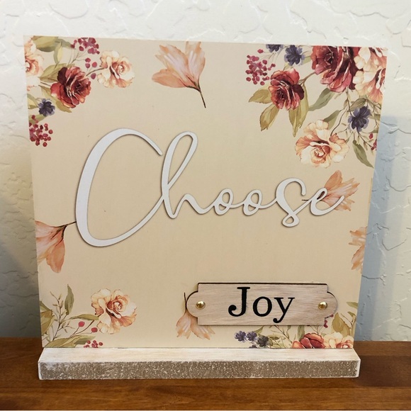 ⚡️⚡️HD Table Top Decor Accent Choose Joy - Picture 6 of 6